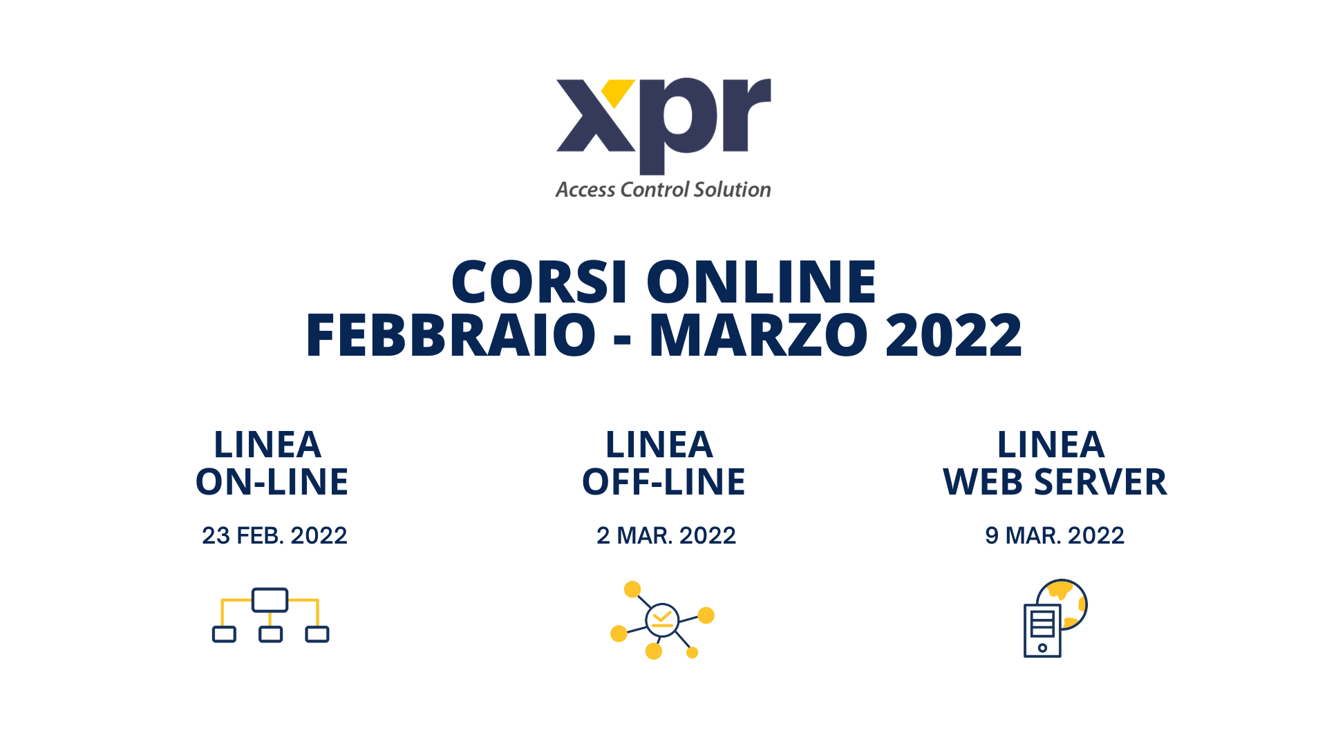 CORSI XPR GENERALE FEB-MAR 2022
